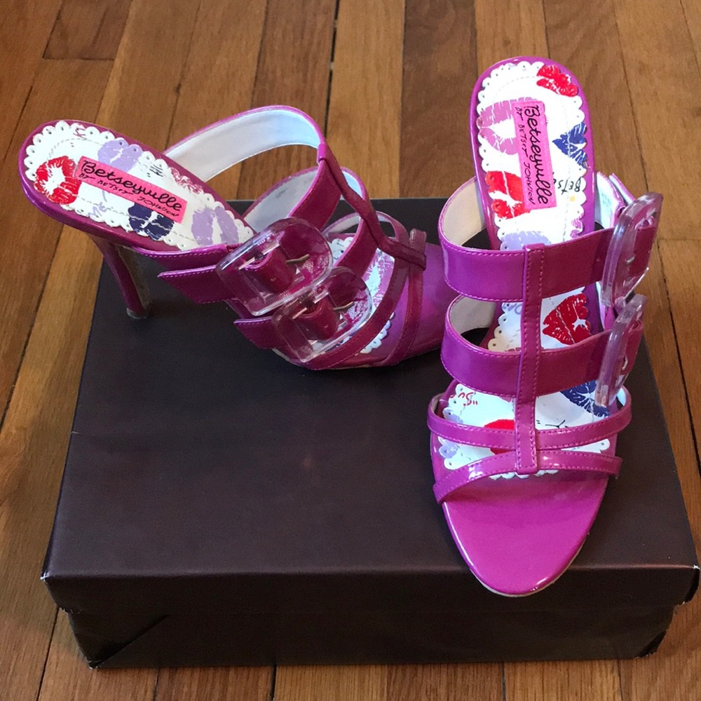 Pink Summer Heels. Betseyville by Betsey Johnson